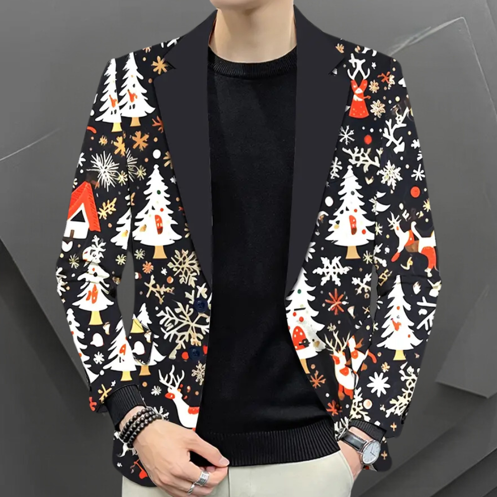 PIRES - Eleganter Weihnachtsblazer für Herren