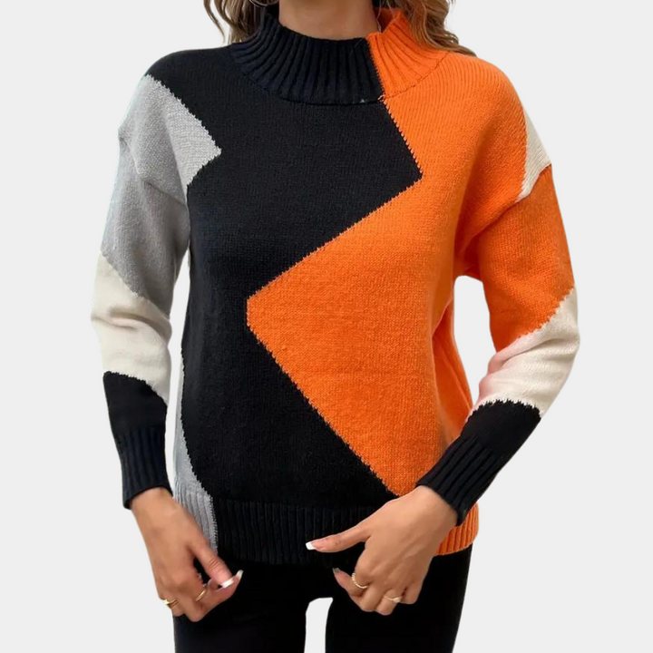 ANDREA - Modischer Strickpullover für Damen