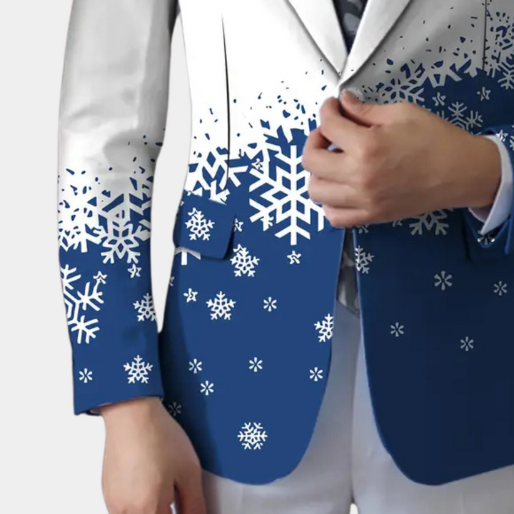 BENITO - Stilvoller Weihnachtsblazer für Herren