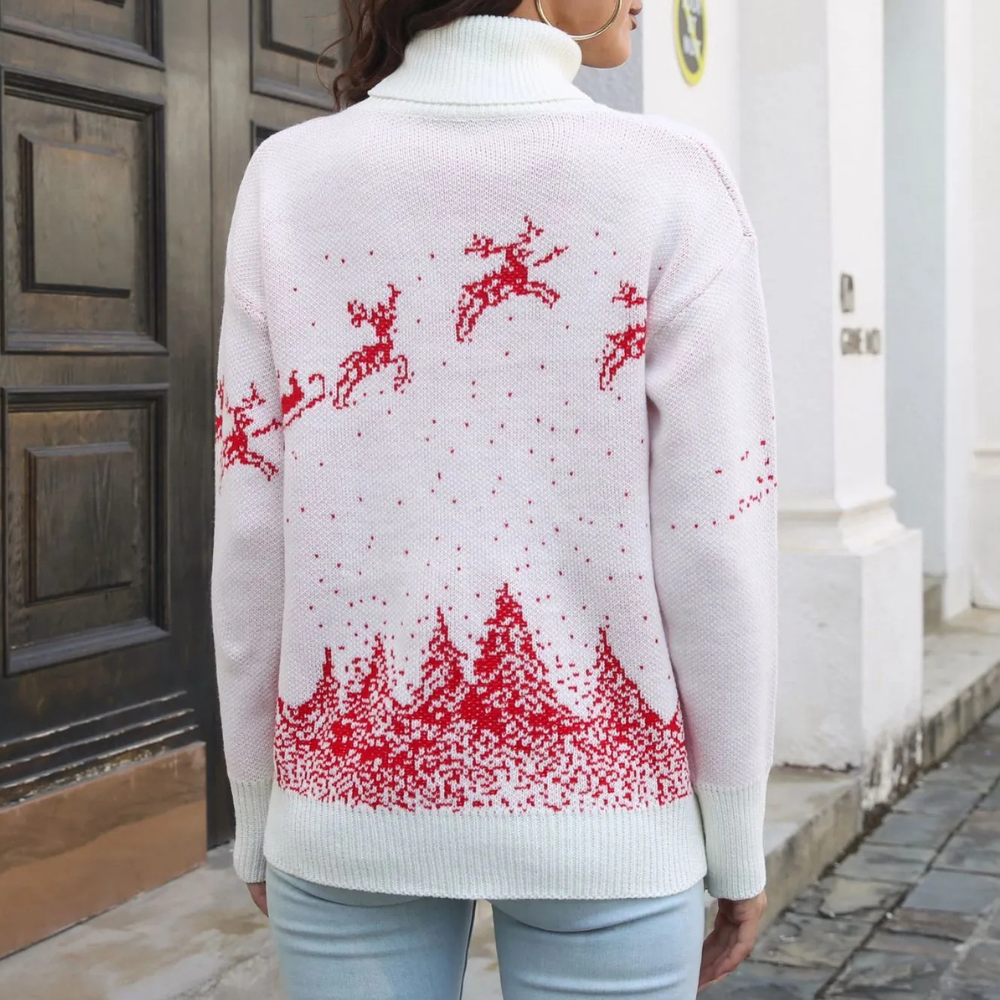 LISANA - Modischer Weihnachts-Pullover für Damen