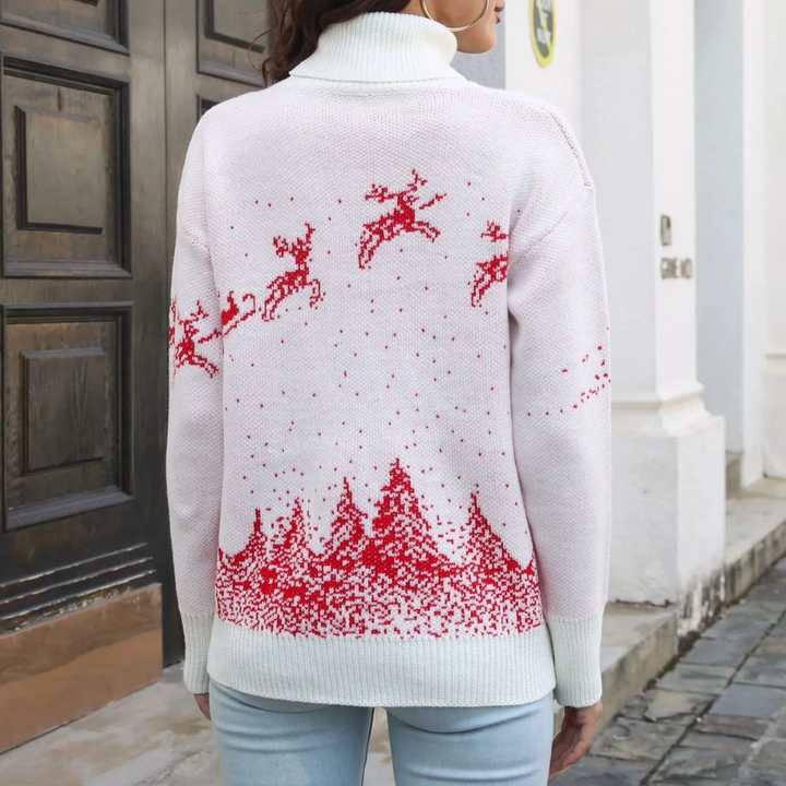 LISANA - Modischer Weihnachts-Pullover für Damen