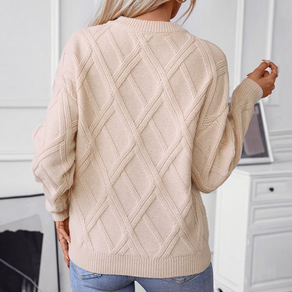 AYLEN - Lässiger Strickpullover für Damen