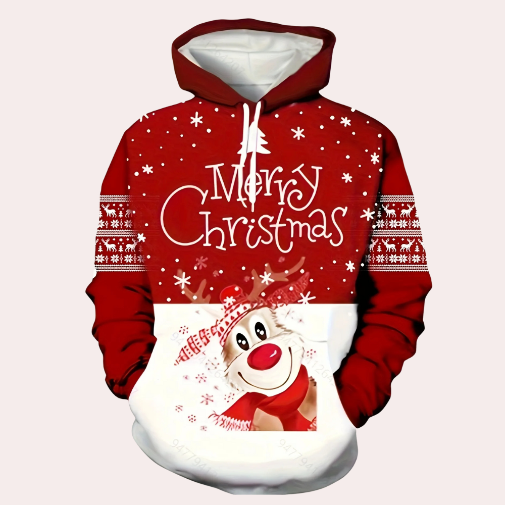 TOBIE - Stylischer Weihnachts-Hoodie für Herren