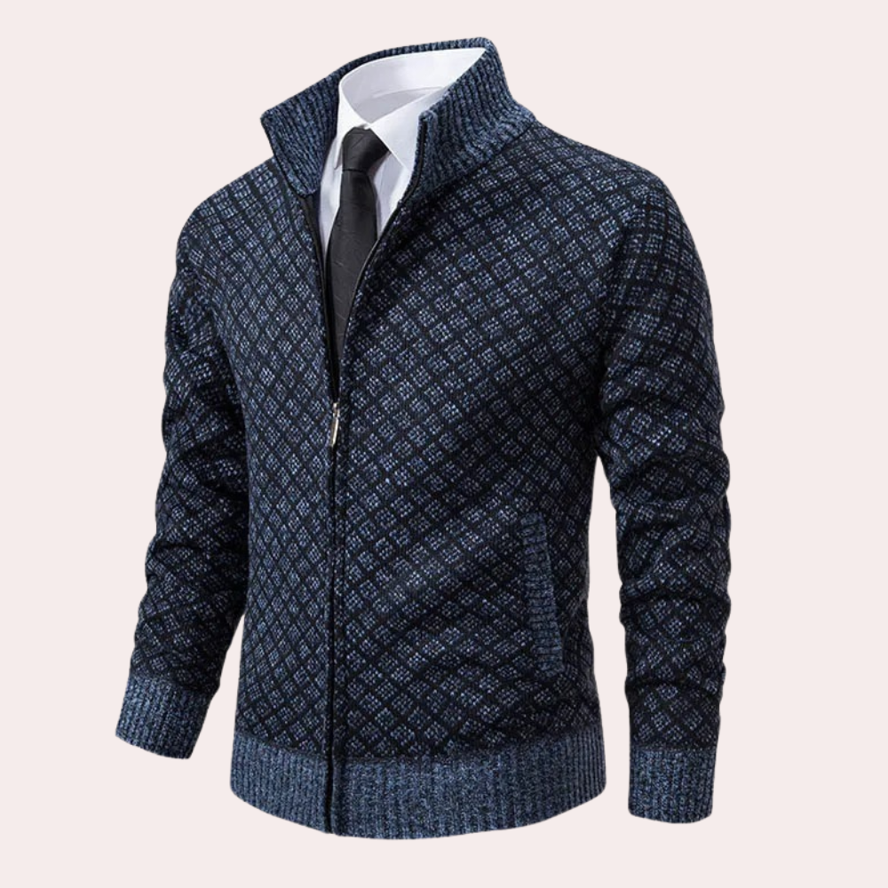 HENRY - Eleganter Strick-Cardigan für Herren