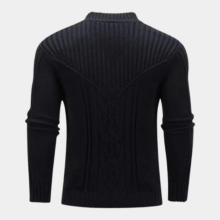 GREGORY - Eleganter Rundhals-Pullover für Herren