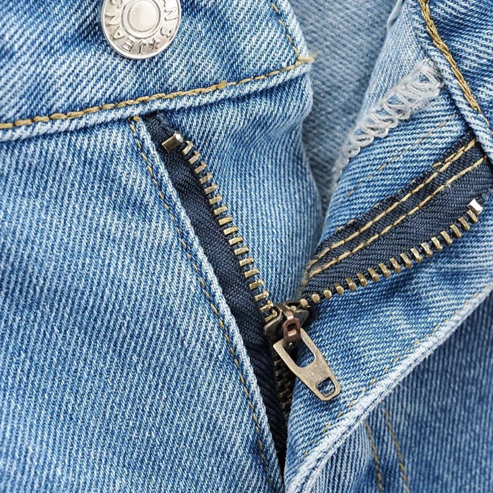 MAILANI - Bequeme Denim-Cargo-Hosen für Damen