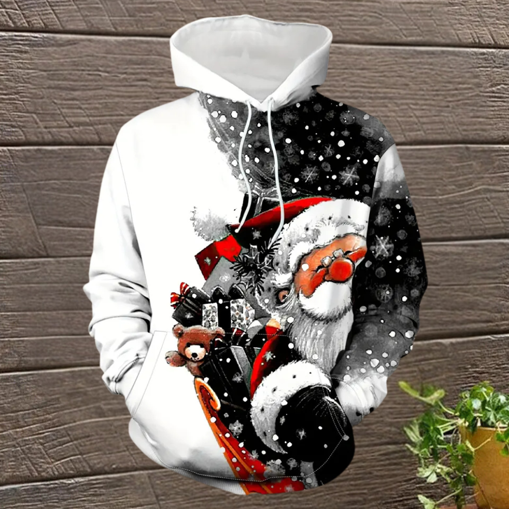 JULIANO - Klassisches Weihnachts-Sweatshirt für Herren