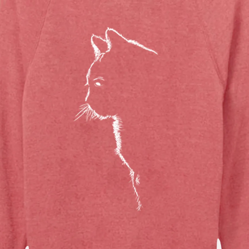 ADRIA - Entspannter Katzen-Motiv Pullover für Damen