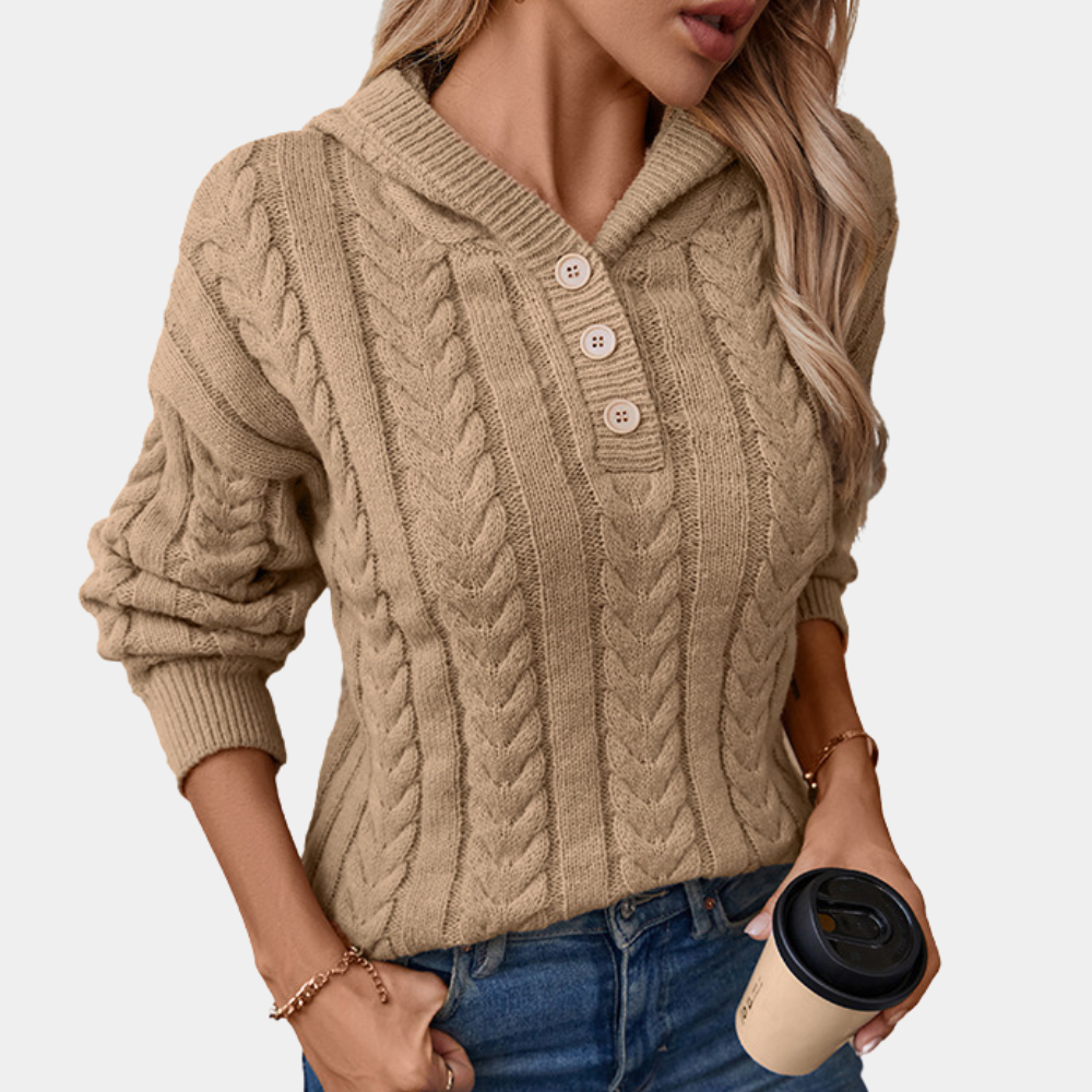 SAMANTHA - Trendiger Strickpullover für Damen