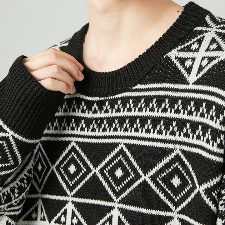 ADAM - Zeitgemäßer Strickpullover für Herren