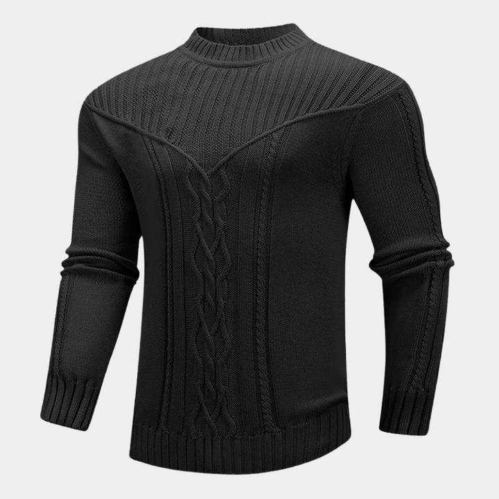 GREGORY - Eleganter Rundhals-Pullover für Herren