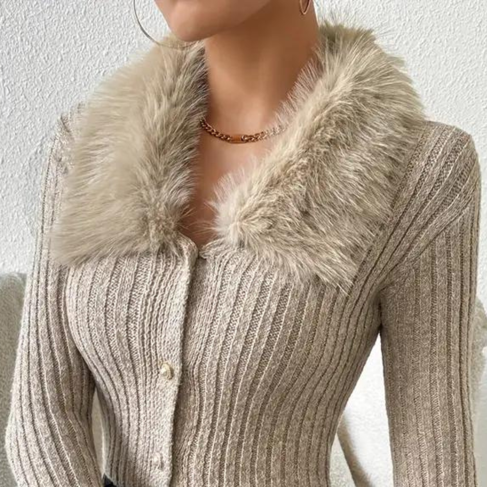 KIELLE - Trendige Strickjacke für Damen