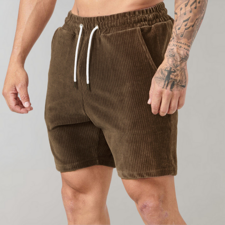 Stijn - Herren-Cordsamt-Shorts für lässigen Komfort