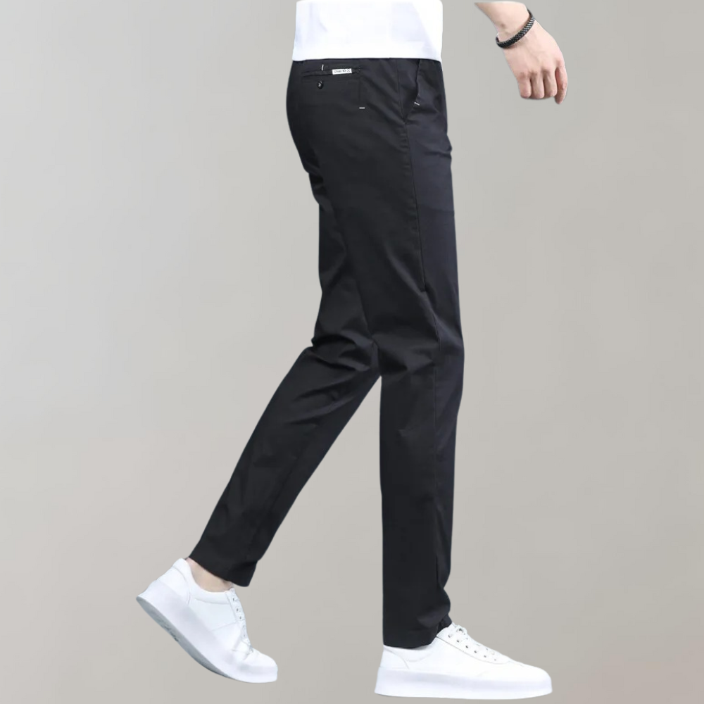 Villum - Chino-Hose mit Stretch-Taille