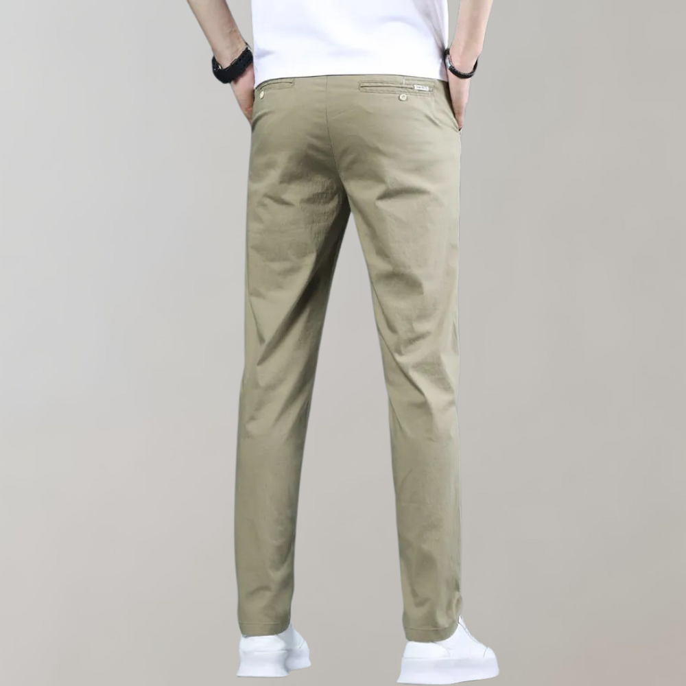 Villum - Chino-Hose mit Stretch-Taille