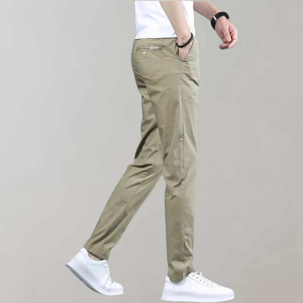 Villum - Chino-Hose mit Stretch-Taille