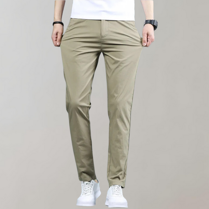 Villum - Chino-Hose mit Stretch-Taille