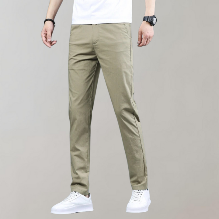 Villum - Chino-Hose mit Stretch-Taille