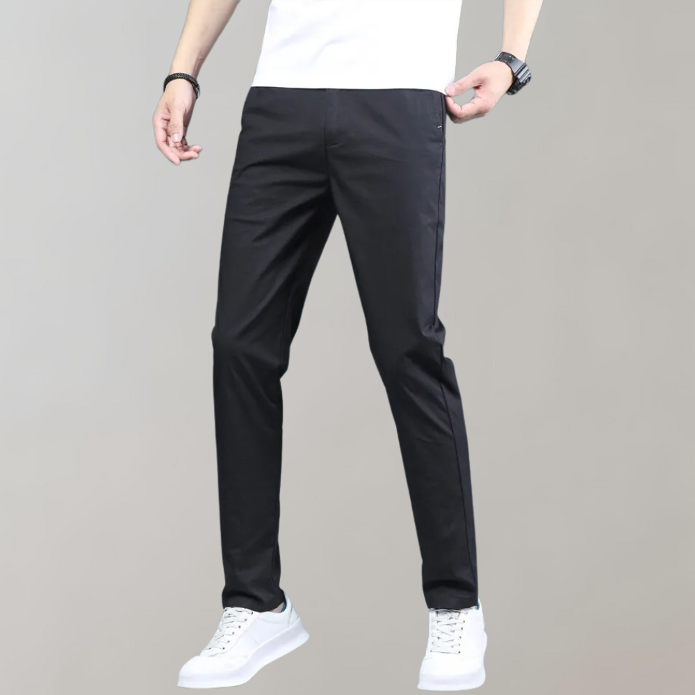 Villum - Chino-Hose mit Stretch-Taille