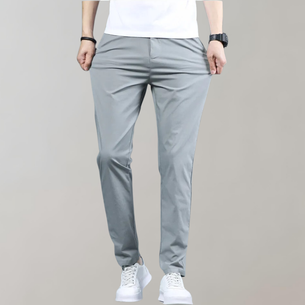 Villum - Chino-Hose mit Stretch-Taille