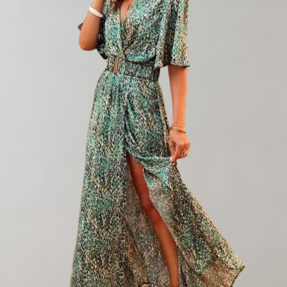 Thorun - Maxi-Wickel-Sommerkleid