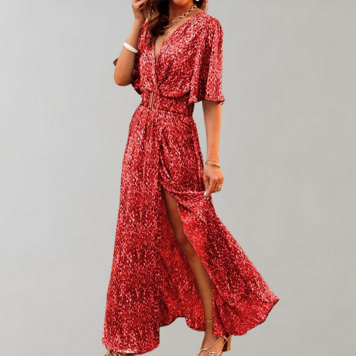 Thorun - Maxi-Wickel-Sommerkleid